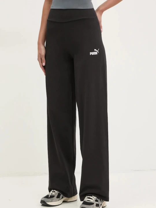 Zdjęcie produktu Puma spodnie dresowe Essential Logo czarny