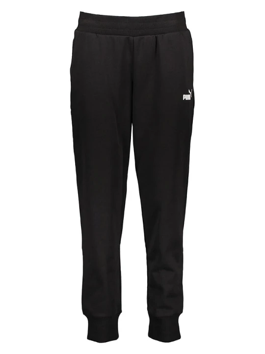 Zdjęcie produktu Puma Spodnie dresowe "Essentials" w kolorze czarnym rozmiar: L