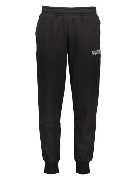Zdjęcie produktu Puma Spodnie dresowe "Essentials+" w kolorze czarnym rozmiar: XL
