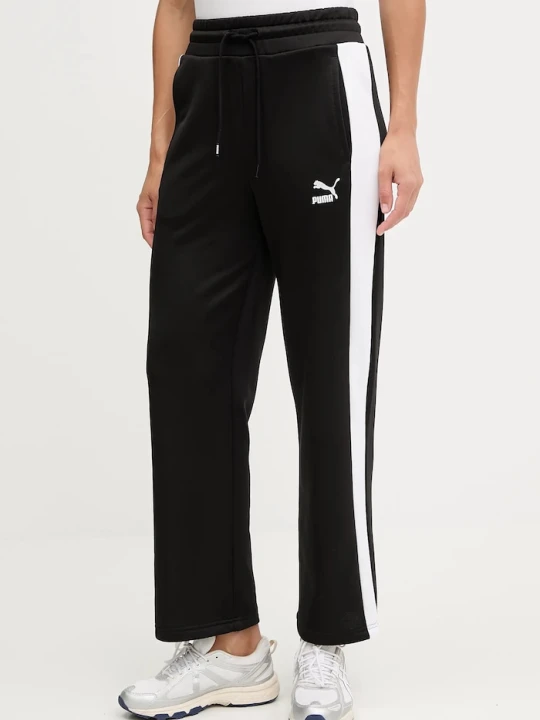 Zdjęcie produktu Puma spodnie dresowe Iconic T7 Straight Leg Track Pants czarny