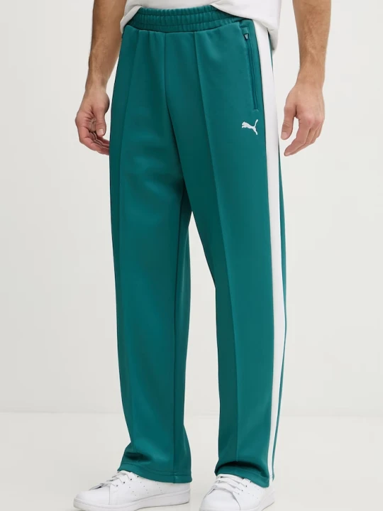 Zdjęcie produktu Puma spodnie dresowe męskie Always on turkusowy