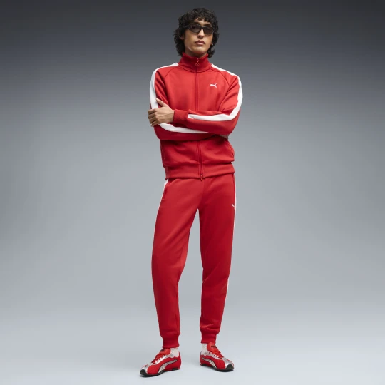 Zdjęcie produktu PUMA Spodnie dresowe męskie T7 ALWAYS ON, Odzież, Czerwony