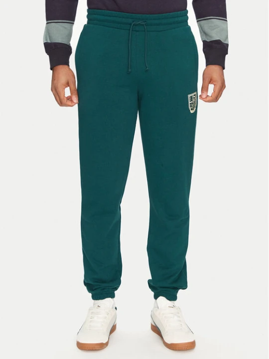 Zdjęcie produktu Puma Spodnie dresowe Sports Legacy Graphic 629631 Zielony Regular Fit