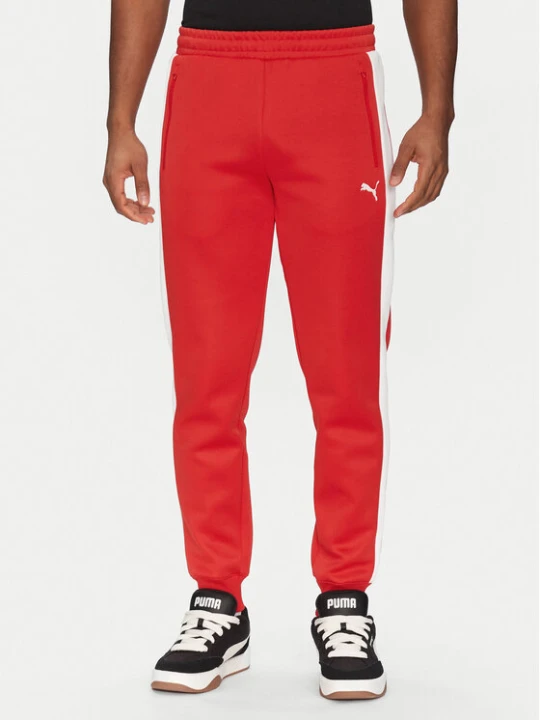 Zdjęcie produktu Puma Spodnie dresowe T7 Always On 629588 Czerwony Regular Fit