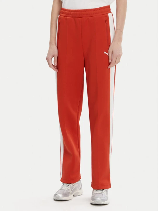 Zdjęcie produktu Puma Spodnie dresowe T7 Always On 629797 Czerwony Straight Fit