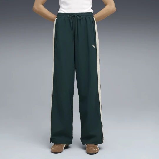 Zdjęcie produktu PUMA Spodnie dresowe unisex T7 o kroju oversize, Akcesoria, Zielony