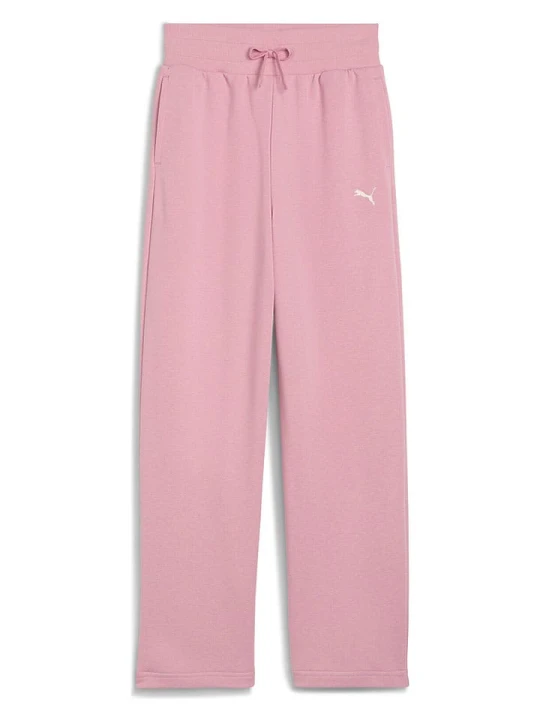 Zdjęcie produktu Puma Spodnie dresowe "WARDROBE ESS" w kolorze jasnoróżowym rozmiar: 164