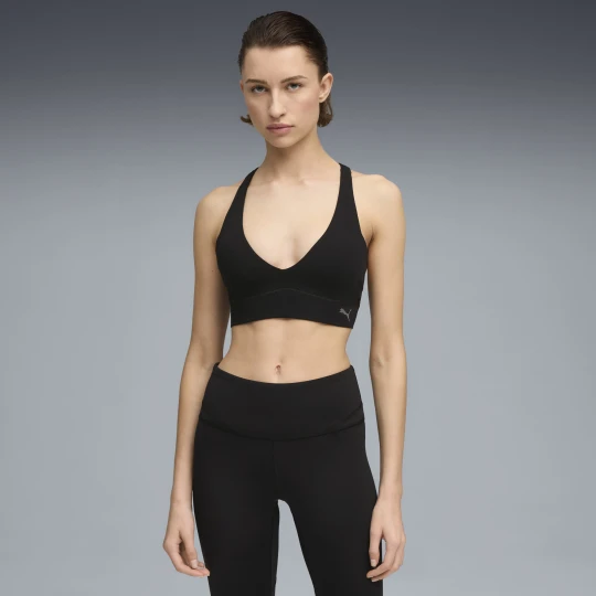 Zdjęcie produktu PUMA Stanik SHAPELUXE z głębokim dekoltem, Odzież, Czarny