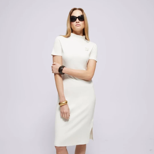 Zdjęcie produktu Puma Sukienka Classics Ribbed beżowy