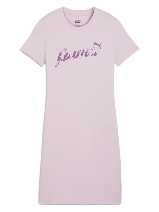 Zdjęcie produktu Puma Sukienka "ESS+ Blossom" w kolorze jasnoróżowym rozmiar: S
