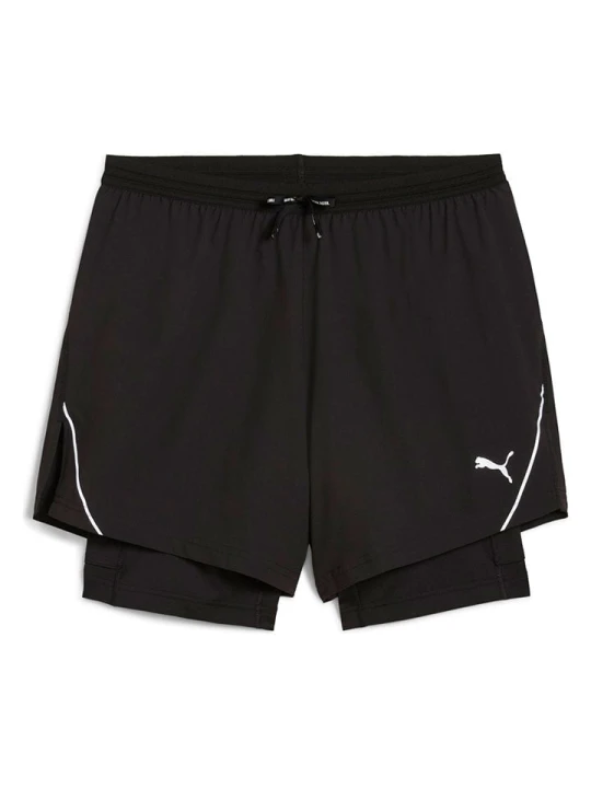 Zdjęcie produktu Puma Szorty 2w1 "Velocity" w kolorze czarnym do biegania rozmiar: L