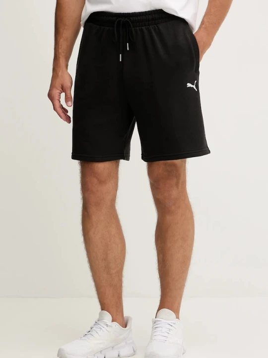 Zdjęcie produktu Puma szorty bawełniane Essential Relaxed czarny