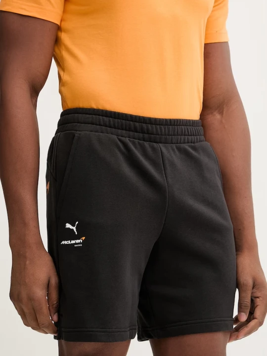Zdjęcie produktu Puma szorty bawełniane McLaren czarny