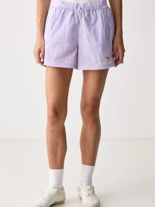 Zdjęcie produktu Puma szorty damskie Run Culture Collective Woven fioletowy