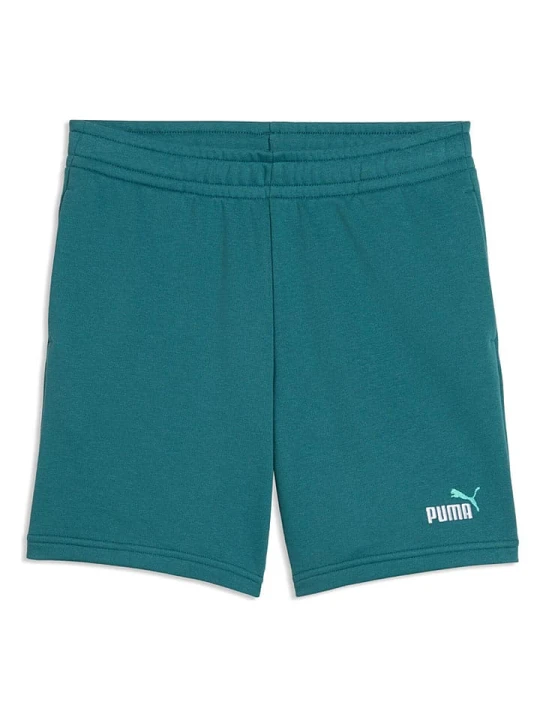 Zdjęcie produktu Puma Szorty dresowe "ESS 2" w kolorze turkusowym rozmiar: 152