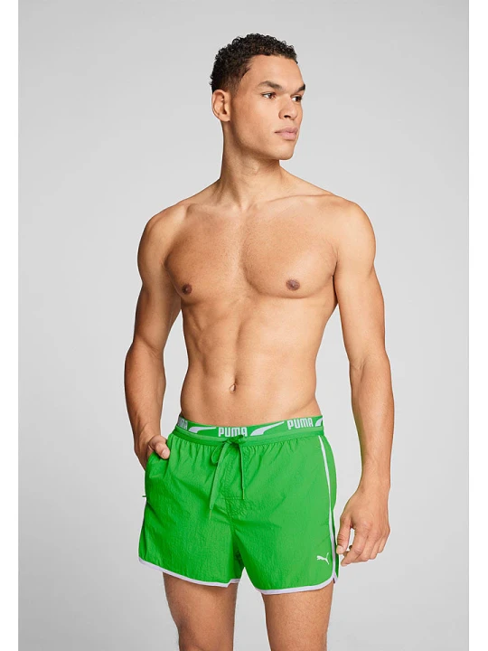 Zdjęcie produktu Puma Szorty kąpielowe w kolorze zielonym rozmiar: XXL