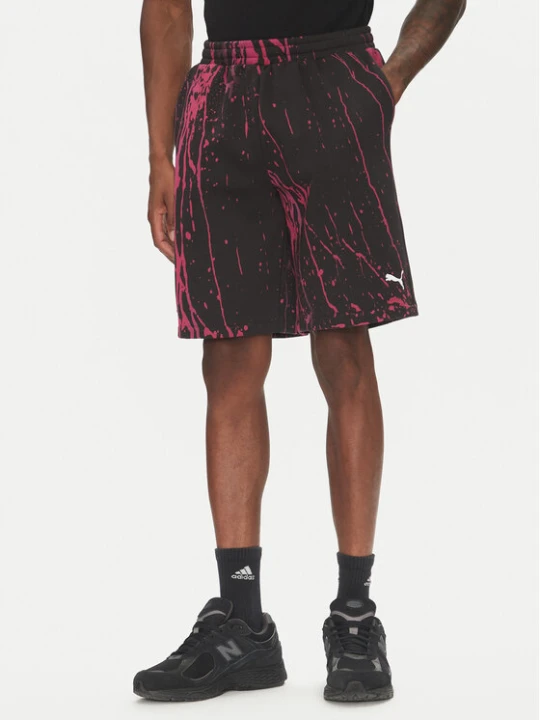 Zdjęcie produktu Puma Szorty sportowe F1 Color Splash 630171 Czarny Relaxed Fit