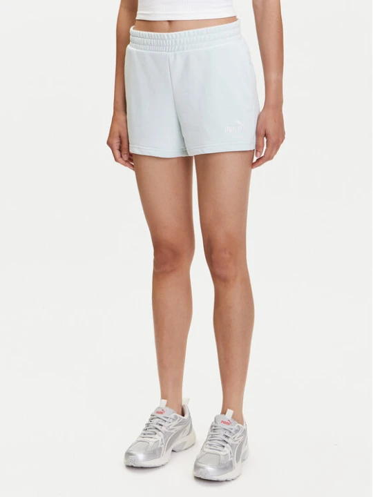 Zdjęcie produktu Puma Szorty sportowe No. 1 ESS 4'' 682439 Błękitny Regular Fit Niebieski jasny