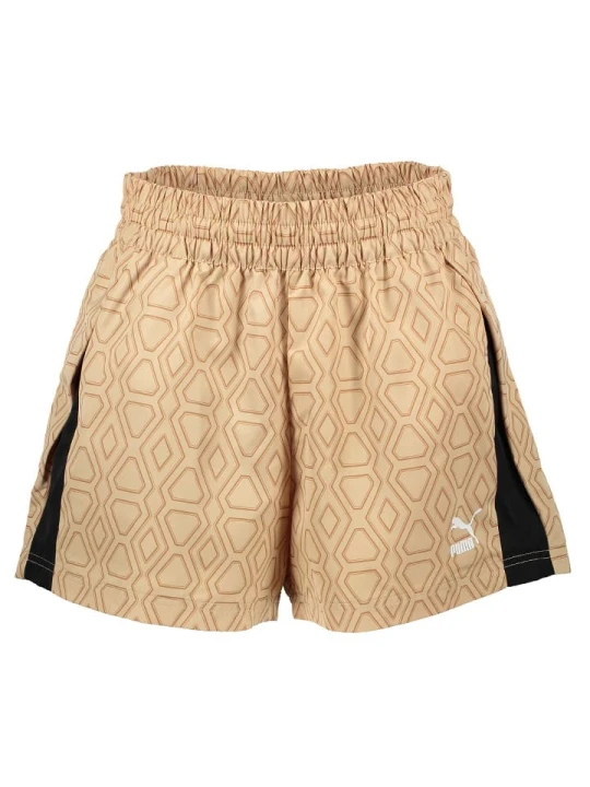 Zdjęcie produktu Puma Szorty "T7 Trend 7etter" w kolorze beżowo-złotym rozmiar: XL