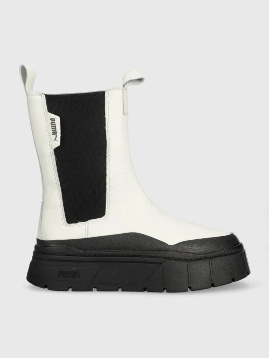 Zdjęcie produktu Puma sztyblety skórzane Mayze Stack