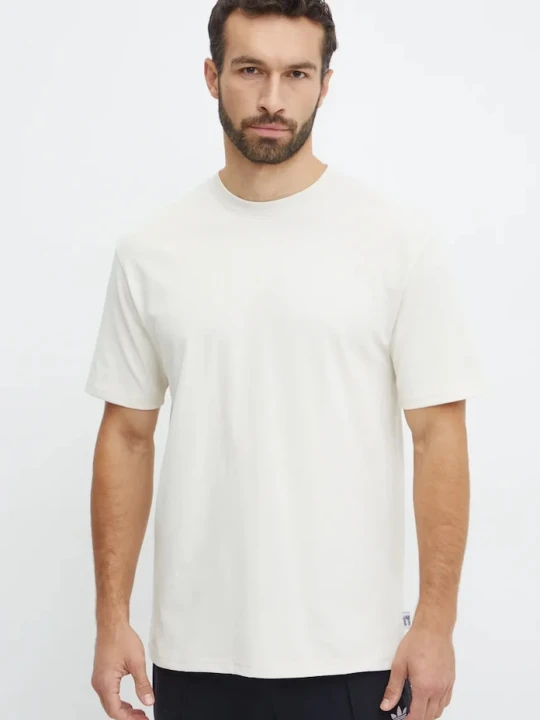 Zdjęcie produktu Puma t-shirt bawełniany MMQ beżowy
