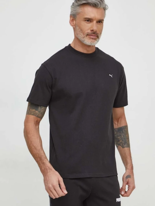 Zdjęcie produktu Puma t-shirt bawełniany MMQ czarny