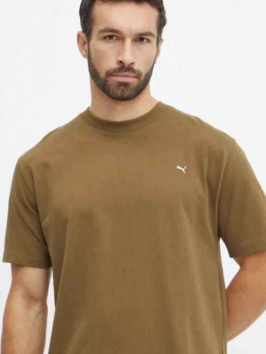 Zdjęcie produktu Puma t-shirt bawełniany MMQ zielony