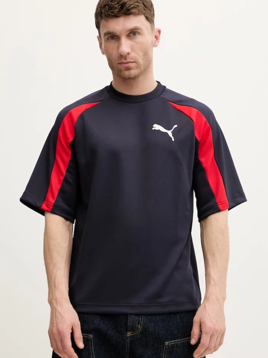 Zdjęcie produktu Puma t-shirt Oversized Pique granatowy