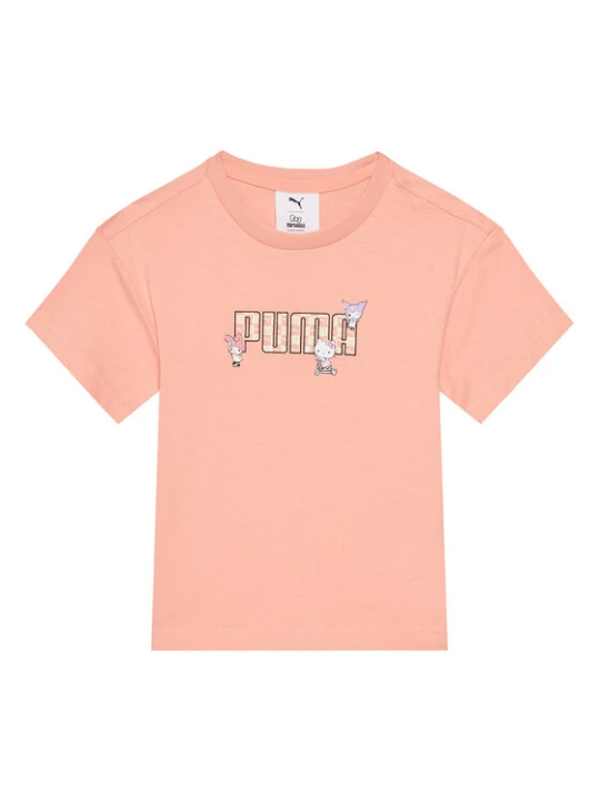 Zdjęcie produktu Puma T-Shirt PUMA X Hello Kitty And Friends 630062 Koralowy Regular Fit
