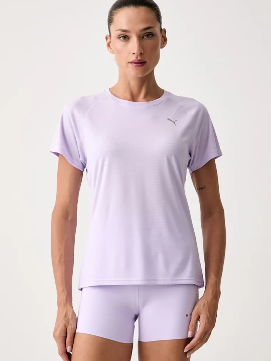 Zdjęcie produktu Puma T-shirt treningowy damski Run Velocity fioletowy