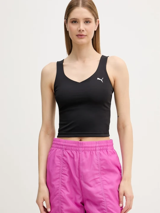 Zdjęcie produktu Puma top damski Strong Tank czarny