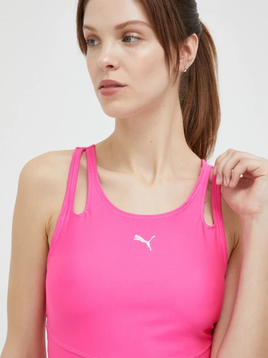 Zdjęcie produktu Puma top do biegania Ultraform różowy