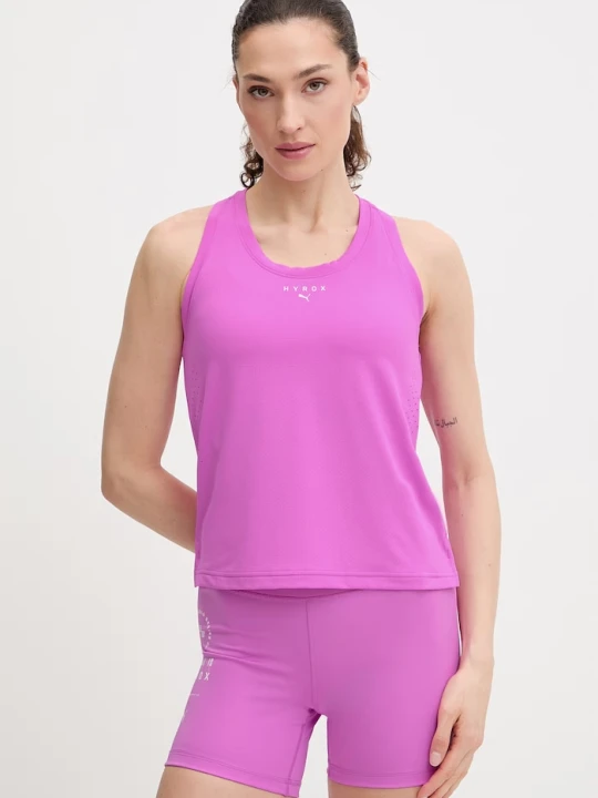 Zdjęcie produktu Puma top treningowy Dryelite HYROX fioletowy