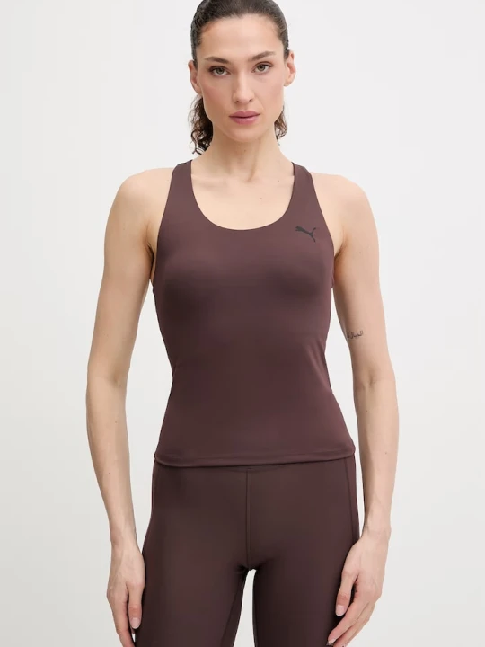 Zdjęcie produktu Puma top treningowy Train All Day Essentials brązowy