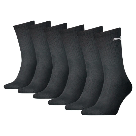 Zdjęcie produktu PUMA Unisex Crew Socks 6 pack, Odzież, Czarny