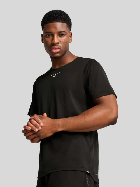 Zdjęcie produktu PUMA x HYROX - T-shirt o regularnym kroju z singleface-jacquardu Czarny
