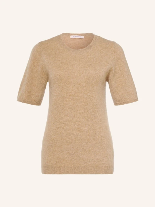 Zdjęcie produktu Purschoen Dzianinowa Koszulka Pisa Z Kaszmiru beige