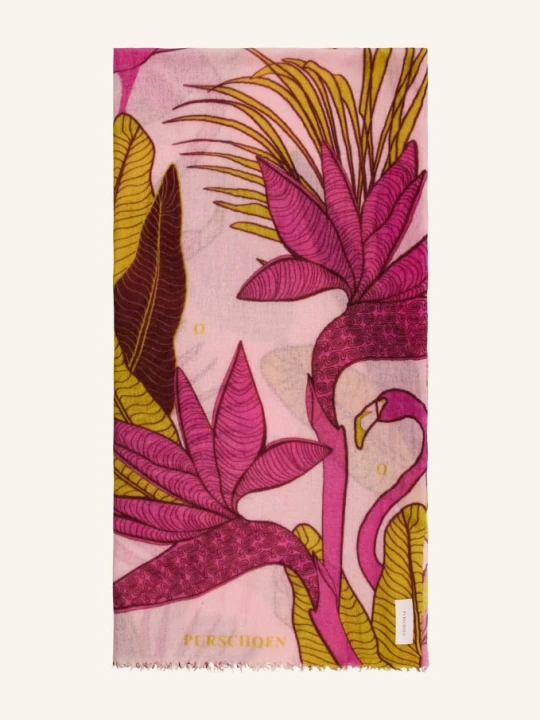 Zdjęcie produktu Purschoen Szal Z Kaszmiru Flamingo rosa różowy