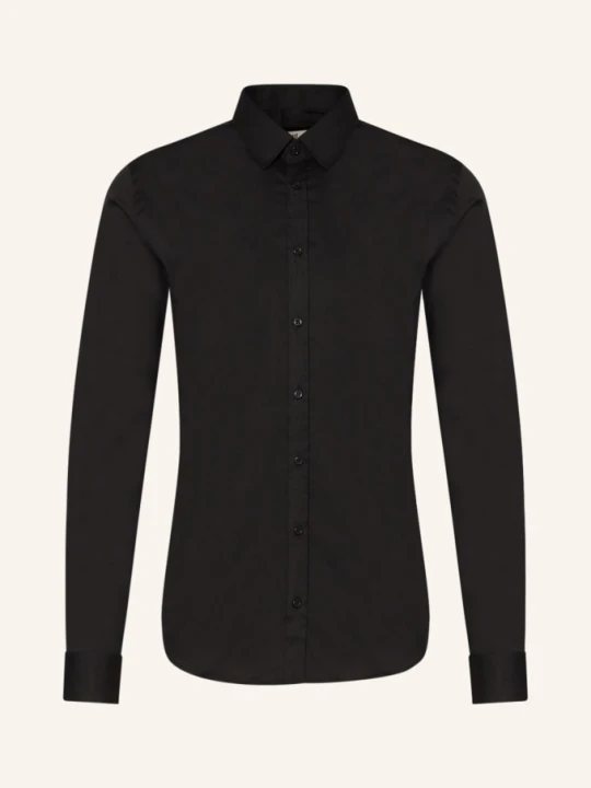 Zdjęcie produktu q1 Manufaktur Koszula Walter Extra Slim Fit schwarz CZARNY