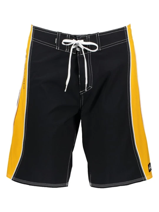 Zdjęcie produktu Quiksilver Bermudy w kolorze czarno-żółtym rozmiar: W42