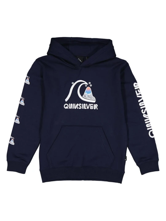 Zdjęcie produktu Quiksilver Bluza "Bubble Fun" w kolorze granatowym rozmiar: 140
