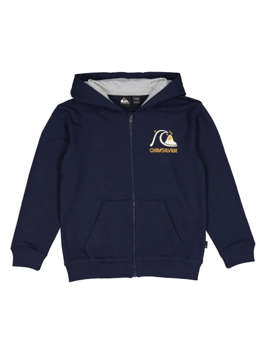 Zdjęcie produktu Quiksilver Bluza "Circle Way" w kolorze granatowym rozmiar: 128