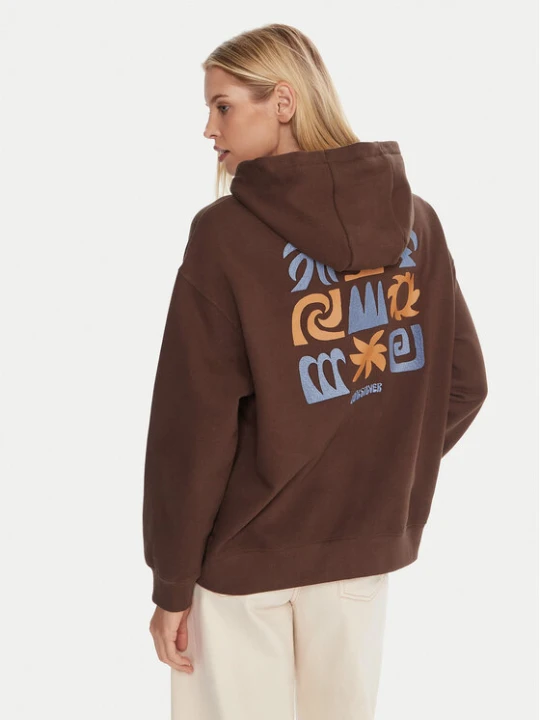 Zdjęcie produktu Quiksilver Bluza EQWFT03189 Brązowy Regular Fit