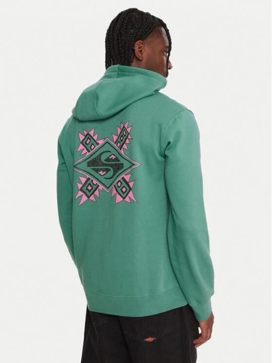 Zdjęcie produktu Quiksilver Bluza Graphic EQYFT05131 Zielony Regular Fit