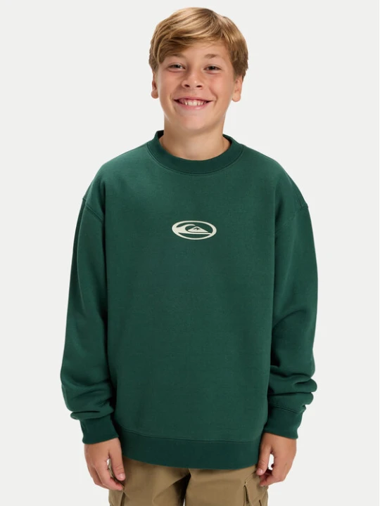 Zdjęcie produktu Quiksilver Bluza Salt Water Graphic EQBFT03960 Zielony Regular Fit