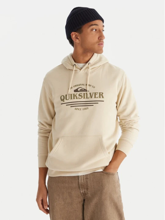 Zdjęcie produktu Quiksilver Bluza Screen Fleece Classic EQYFT05137 Beżowy Regular Fit