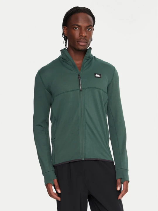 Zdjęcie produktu Quiksilver Bluza techniczna Steep Point EQYPF03078 Zielony Slim Fit