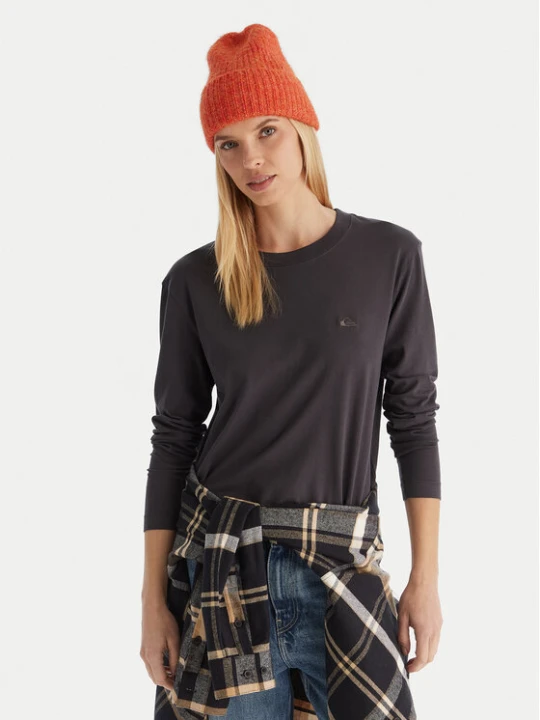 Zdjęcie produktu Quiksilver Bluzka Essential LS TEE EQWZT03199 Szary Regular Fit