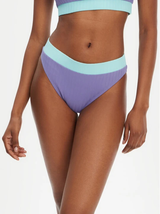 Zdjęcie produktu Quiksilver Dół od bikini Hi Cut Bottom EQWX403127 Niebieski