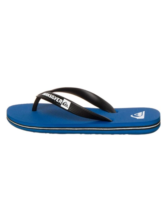 Zdjęcie produktu Quiksilver Japonki "Molokai" w kolorze niebiesko-czarnym rozmiar: 34